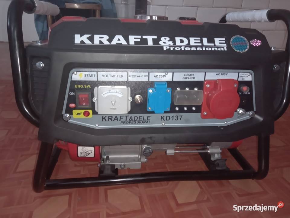 Agregat Prądotwórczy KraftDele KD 137 Trójfazowy Agregaty prądotwórcze podkarpackie Stalowa Wola