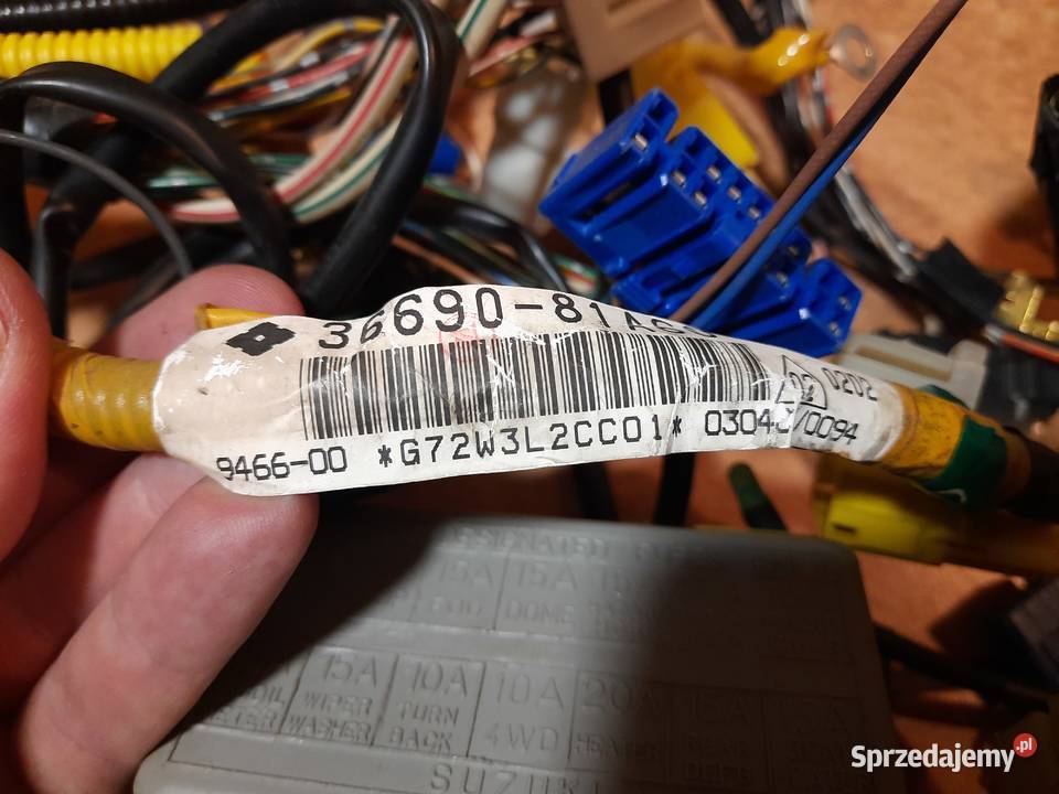 INSTALACJA WIĄZKA DESKI KOKPIT SUZUKI JIMNY Kraków