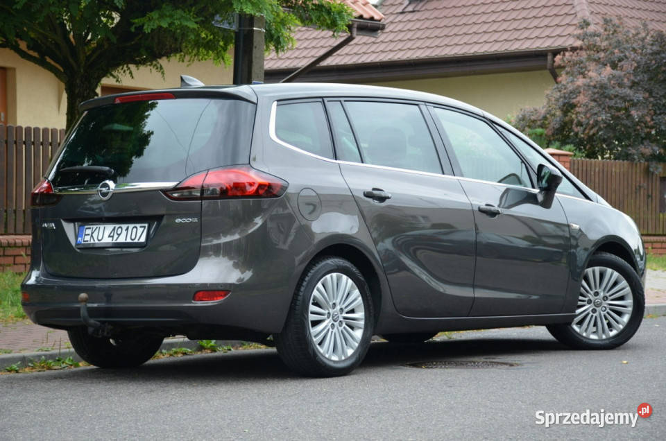 Opel Zafira Zarejestrowana 14T 140 Serwis Rok produkcji 2016 Kutno