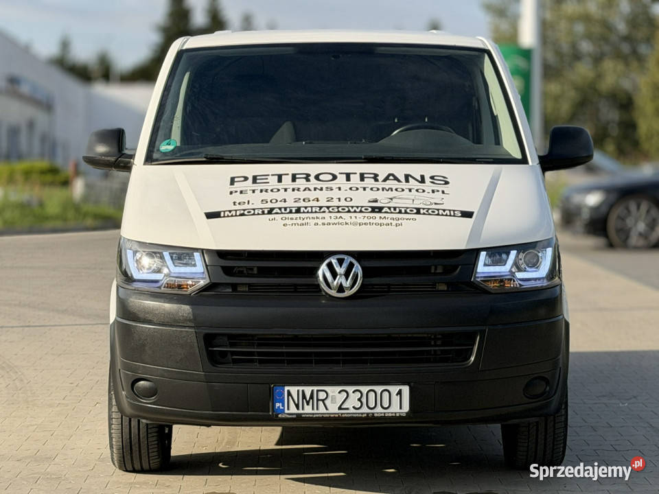 Volkswagen Transporter 20 TDI 102 LED Nawigacja 102KM warmińsko-mazurskie Mrągowo