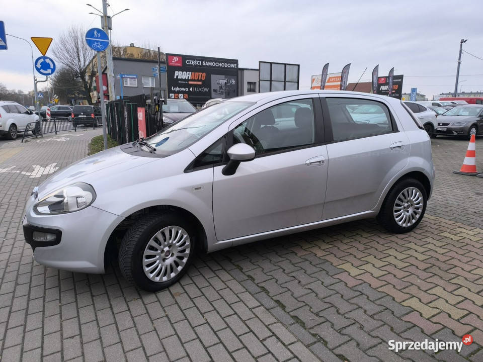 Fiat Punto Evo 12i 16V 70 Klimatyzacja Webasto wspomaganie kierownicy lubelskie Łuków