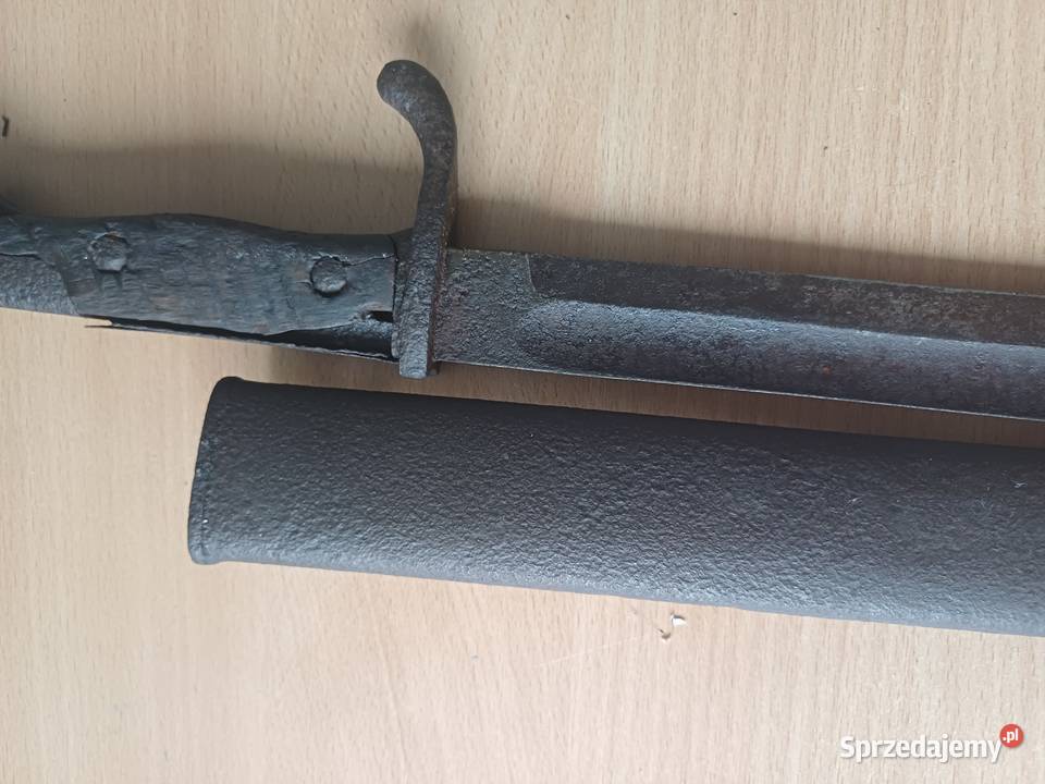 Bagnet mauser 1 wojna lisc Lublin