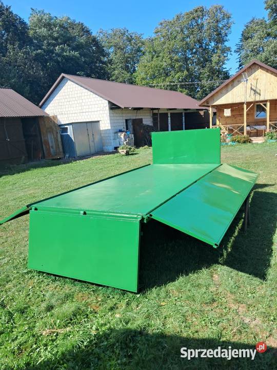 Przyczepa jednoosiowa do transportu zboża Wygoda