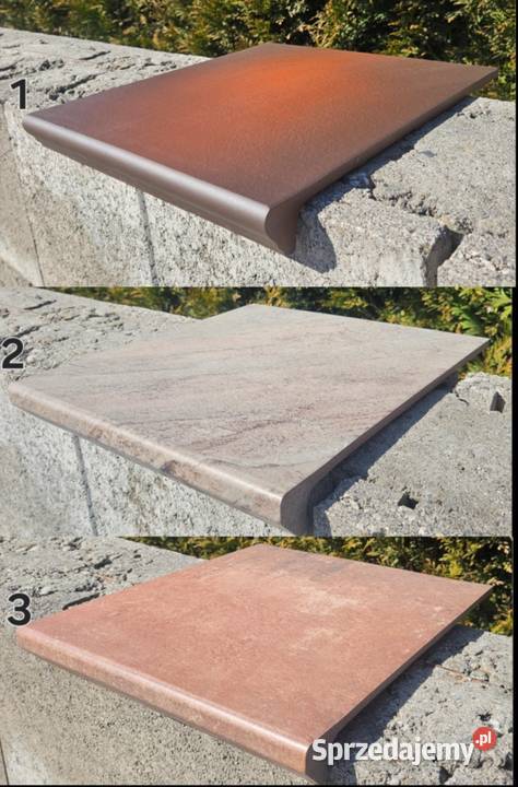 Stopnice klinkierowe kapinosy 12 wzorów Płytki podłogowe Stróża