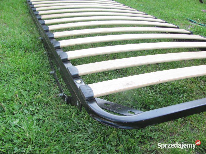 stelaż łóżka 200x90 stalowa rama drewno listwy Zamość