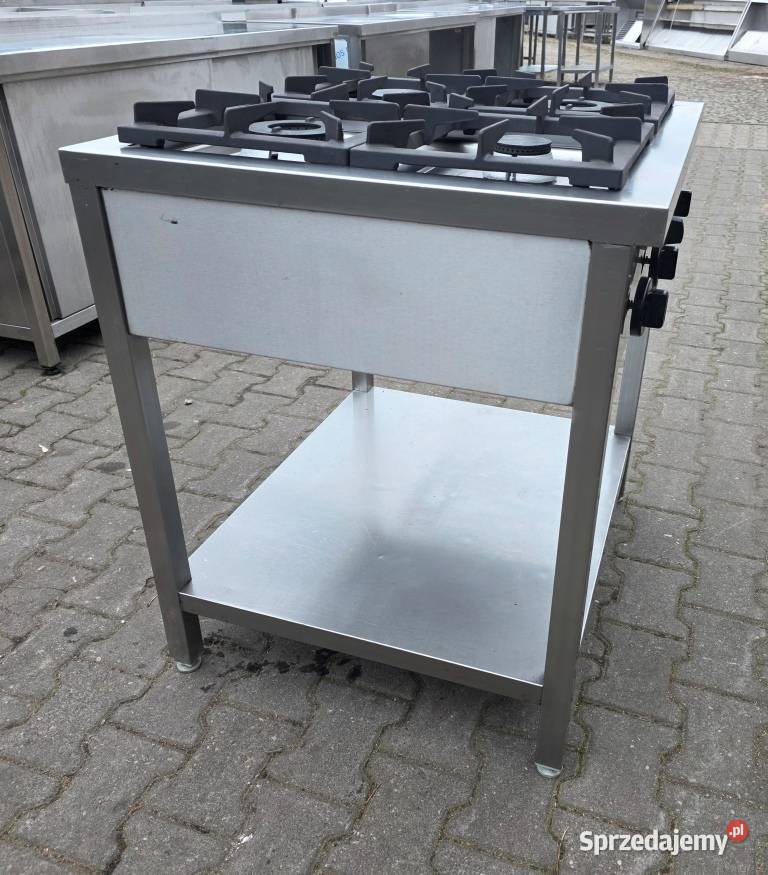 Kuchnia Gaz 4 Palniki STALGAST Moc 225 kW M1289 Nowe Skalmierzyce