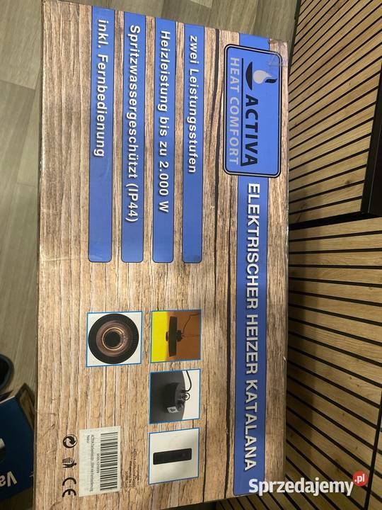 Grzejnik wiszący na taras