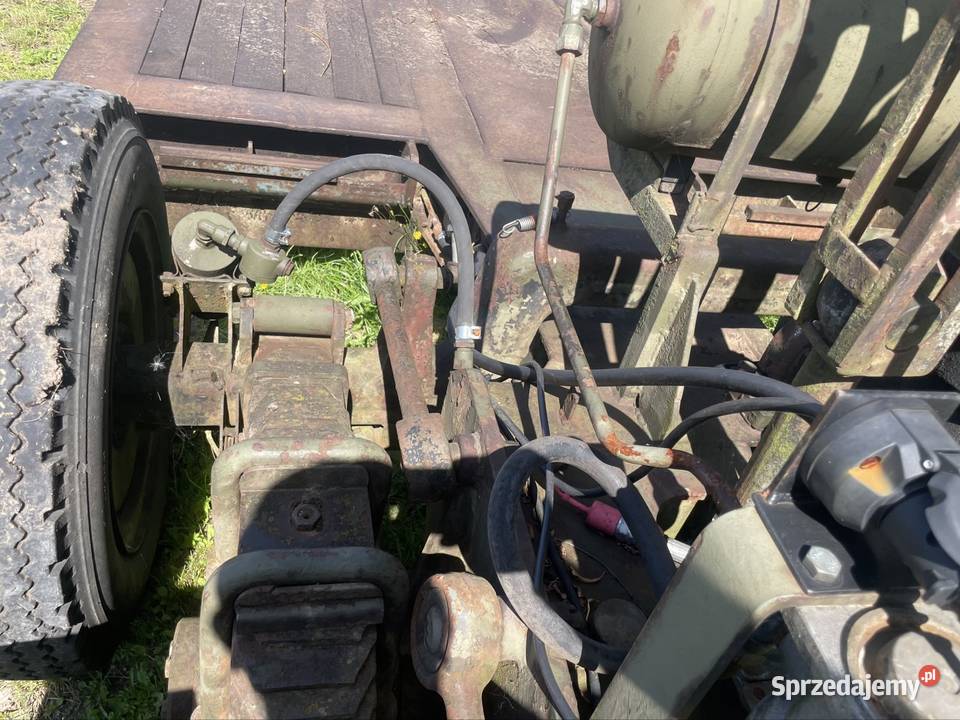 Niskopodwozie przyczepą platforma laweta Zręb świętokrzyskie Ruda Maleniecka