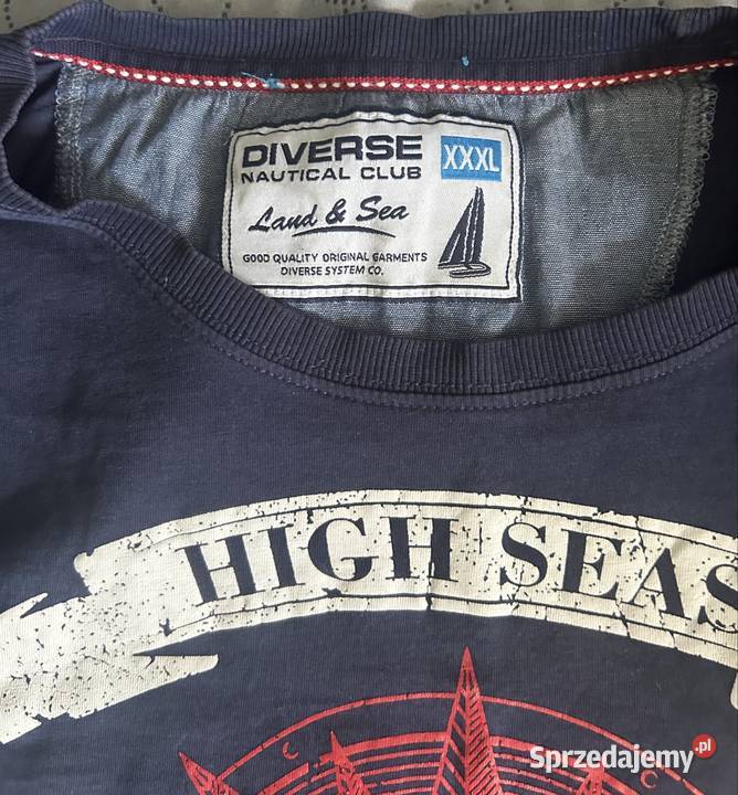 Koszulka Diverse nautical club Rozmiar 3XL Warszawa