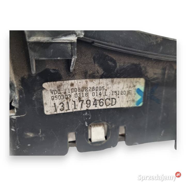 LICZNIK ZEGARY 13117946 CD Opel Corsa C 12 16V