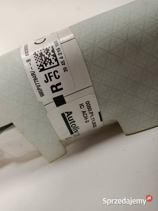 RENAULT ESPACE V KURTYNA POWIETRZNA PRAWA Poduszki powietrzne Rakoniewice