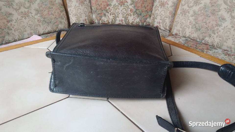 Oryginalna skórzana raportówka Belsac śląskie Sosnowiec