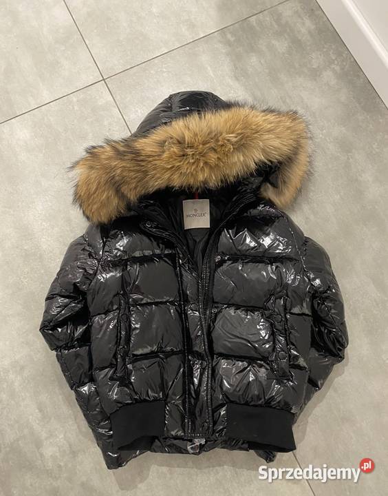 Kurtka damska puchowa zimowa Moncler z kapturem Warszawa