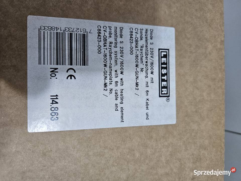 Leister Diode S ochrona grzalki