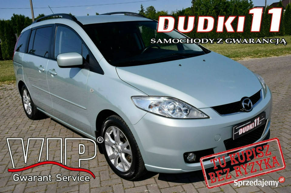 Mazda 5 18Benz Dudki11 SerwisKlimatyzacja7 tempomat