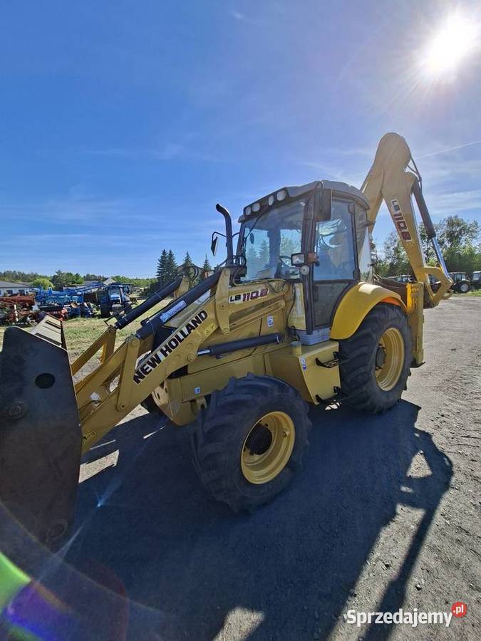 Koparko Ładowarka Holland LB 110 4x4 11 r Czersk