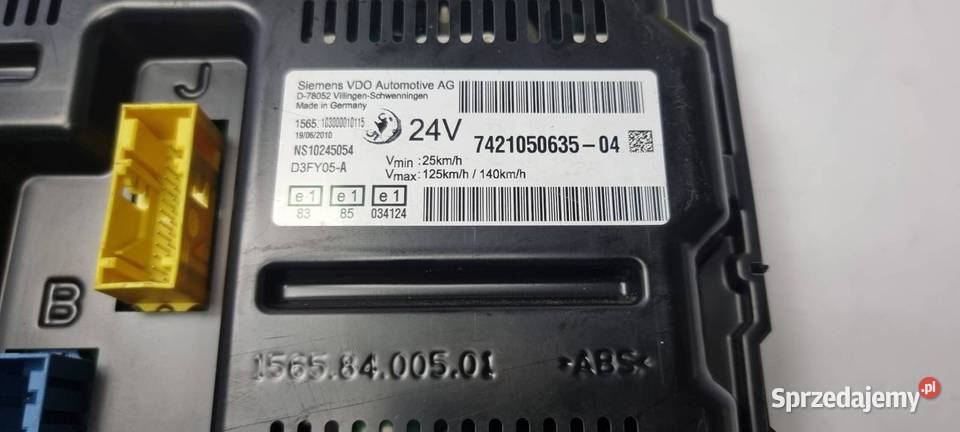 LICZNIK ZEGAR RENAULT PREMIUM 742105063504 kujawsko-pomorskie Lipno