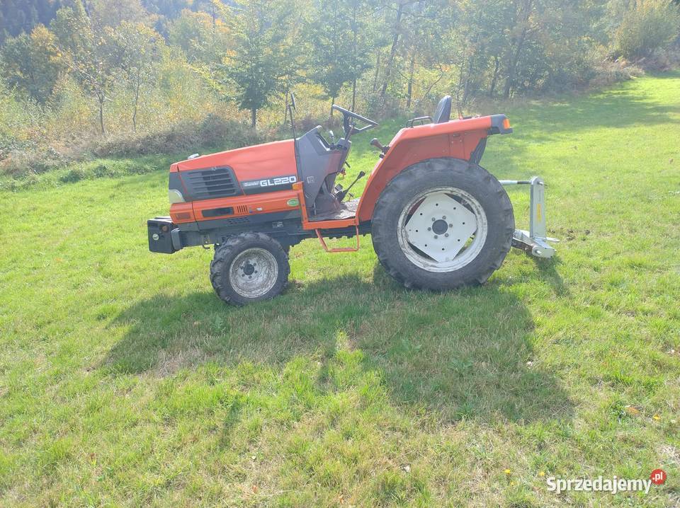 Traktorek Kubota Napęd 4x4 Brenna