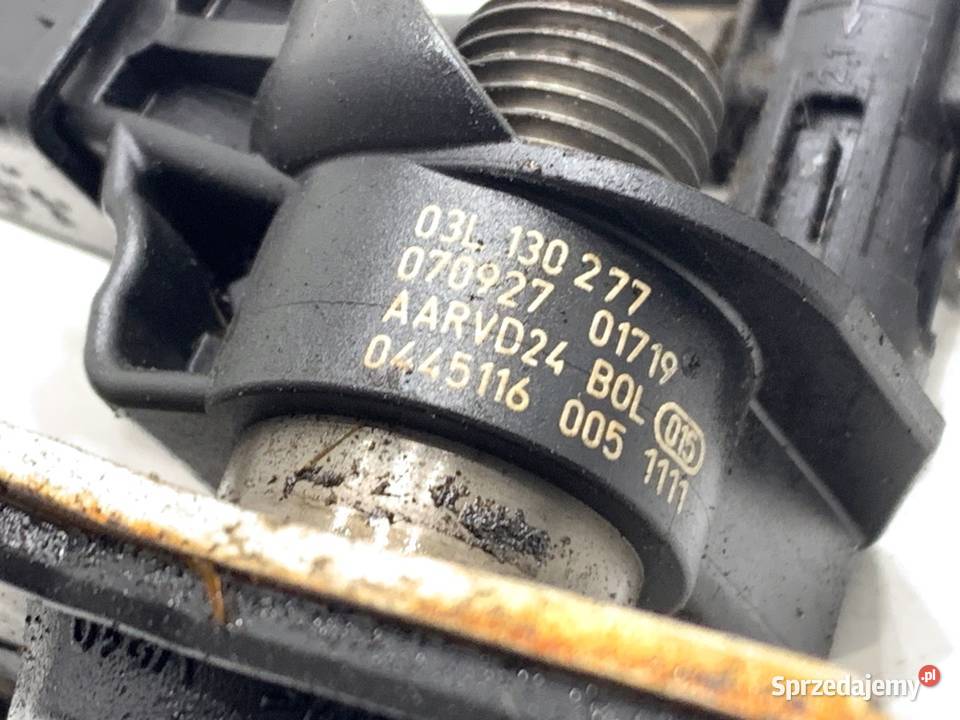 WTRYSKIWACZE KOMPLET AUDI A4 B8 03L130277 20 143 osobowe podkarpackie