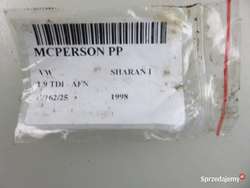 MCPERSON PRAWY PRZEDNI VW SHARAN I 19 TDI osobowe małopolskie