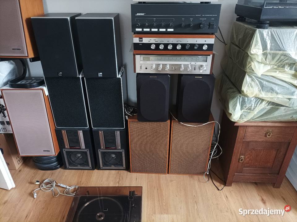 Kolumny amplitunery tunery wierze Stereo Lubartów sprzedam