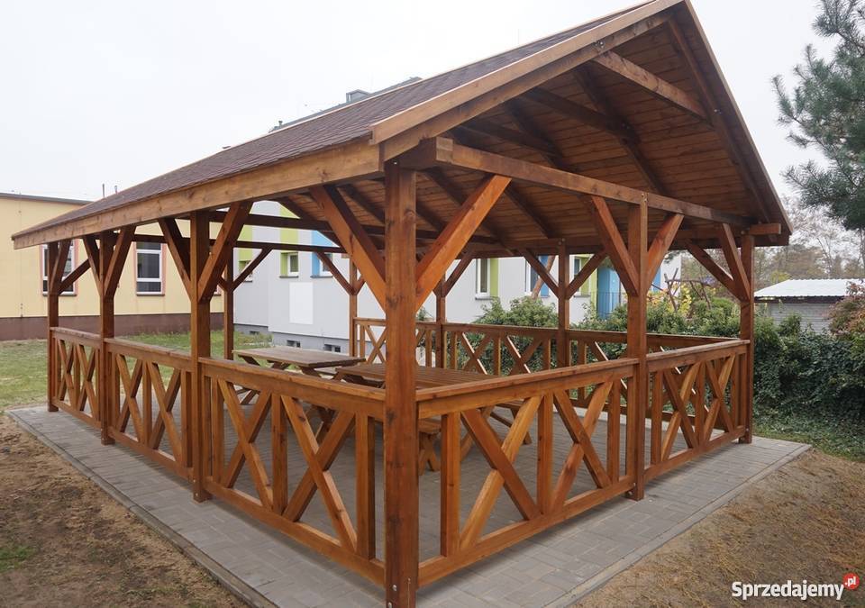 Altana Wiata Meble ogrodowe Usługi stolarskie Architektura ogrodowa
