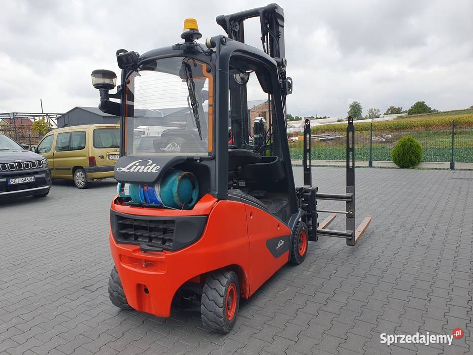 Wózek widłowy LINDE H16T Evo 19r Triplex 4sekcje Linde małopolskie Proszowice