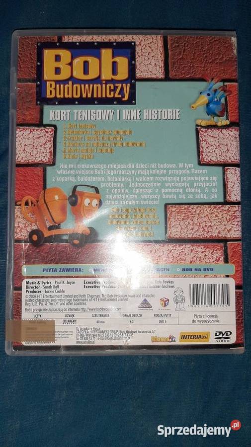Bob Budowniczy Kort Tenisowy i Inne Historie Inowrocław sprzedam