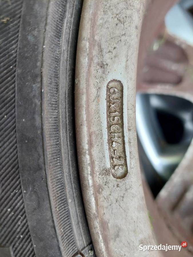 Alufelgi 15 4x108 Peugeot Citron itp komplet Sucha Beskidzka
