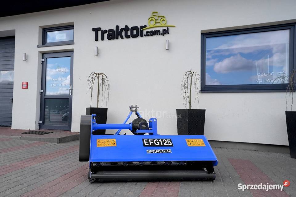 Kosiarka bijakowa EFG 125 4FARMER niebieska Tajęcina
