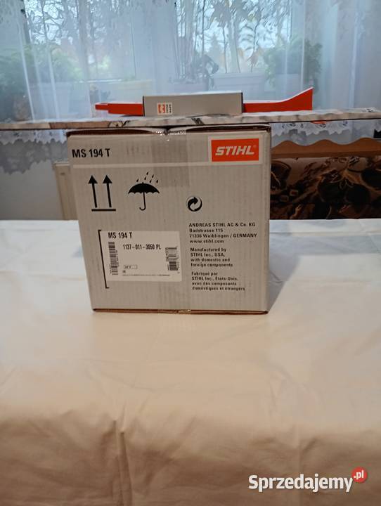 Pilarka STIHL MS 194 T Prowadnica 35 13 38 Nowa Rzeszów