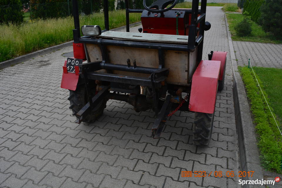 Ciągnik SAM traktorek SAM traktor ogrodniczy Kabina wielkopolskie Jarocin