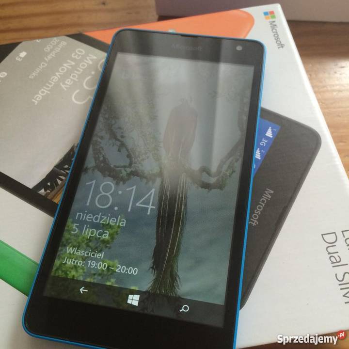Microsoft Lumia 535 niebieski dualSIM Nokia Warszawa