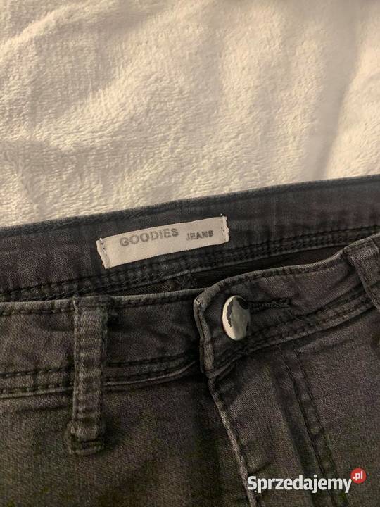 Jeansy spodnie czarne HIT