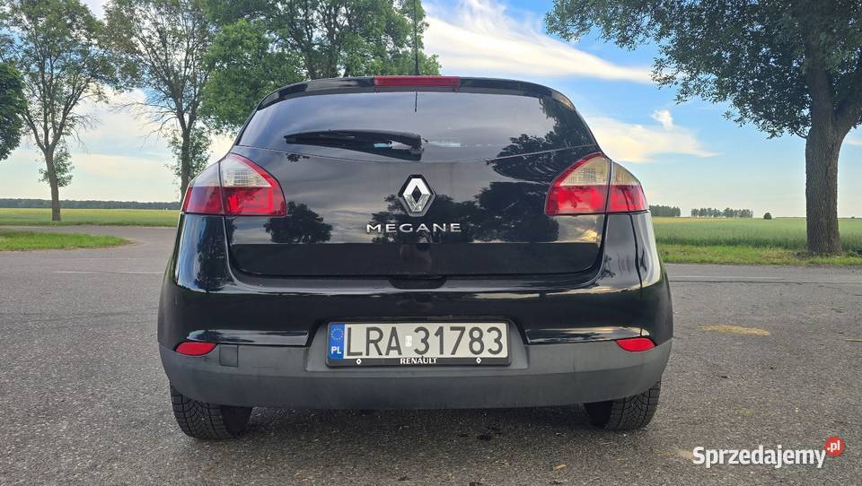 Renault Megane III 16 Benzyna 101 2011 Klima 101KM Radzyń Podlaski
