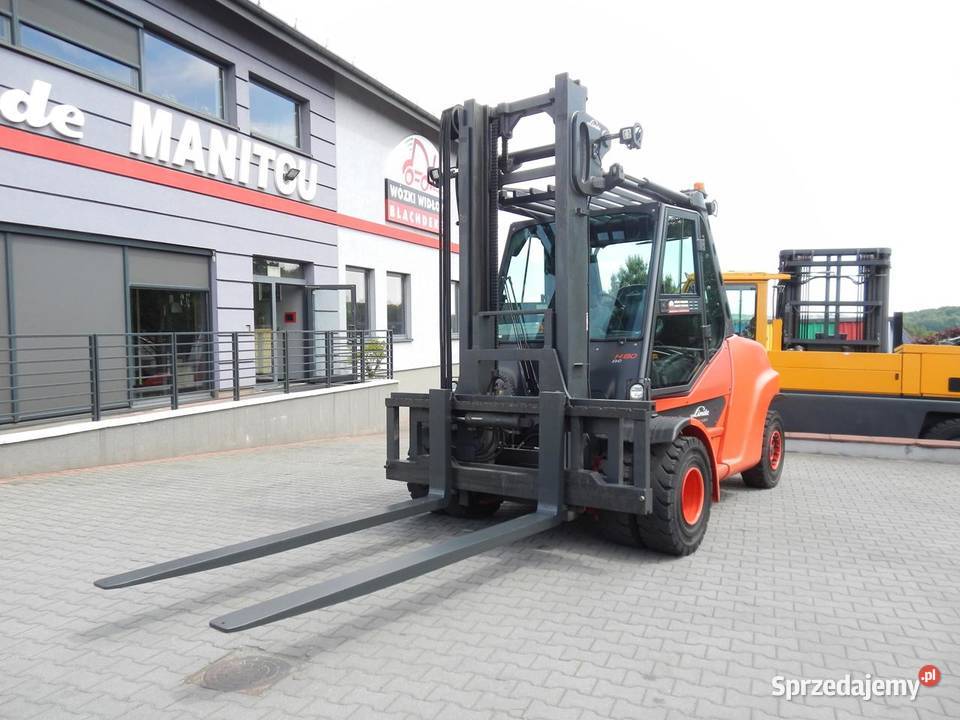 Wózek widłowy Linde H80D031100 Przesuw boczny Mogilany