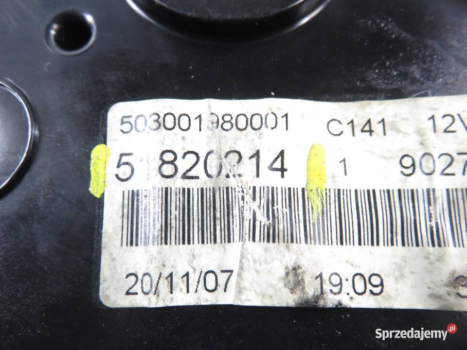 LICZNIK FIAT BRAVO II 198 19 D 51820214 Liczniki i zegary