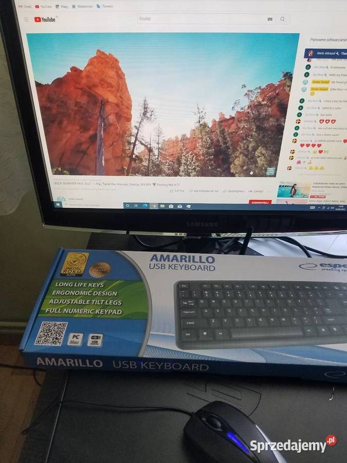 Zestaw HP 8200 I3 2100 monitor klawiatura myszka podkarpackie
