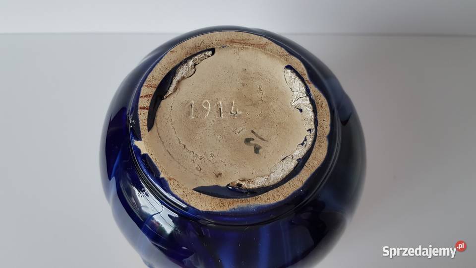 Wazon ceramiczny Faiencerie de Thulin Art Deco Pozostałe śląskie Dąbrowa Górnicza
