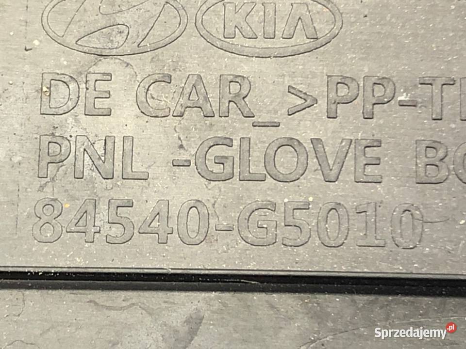 LISTWA DEKOR KOKPITU KIA NIRO 84730G5000 Minivan sprzedam