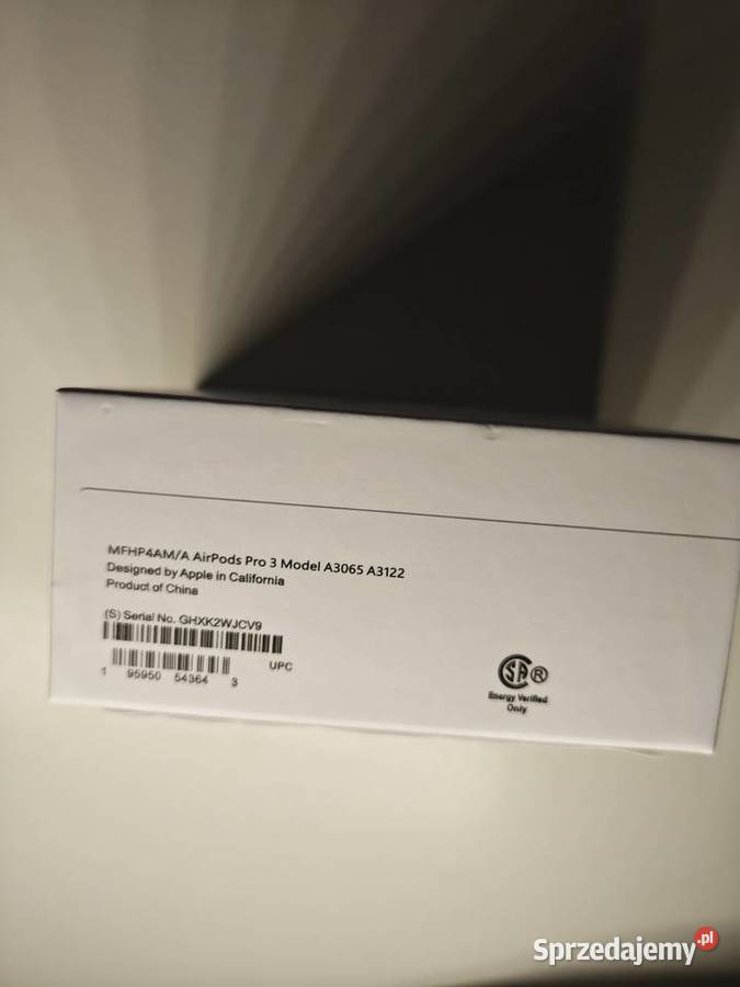 Apple air pods pro 3 Warszawa