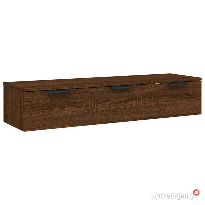 Szafka wisząca brązowy dąb 102x30x20 WM817098 Warszawa sprzedam