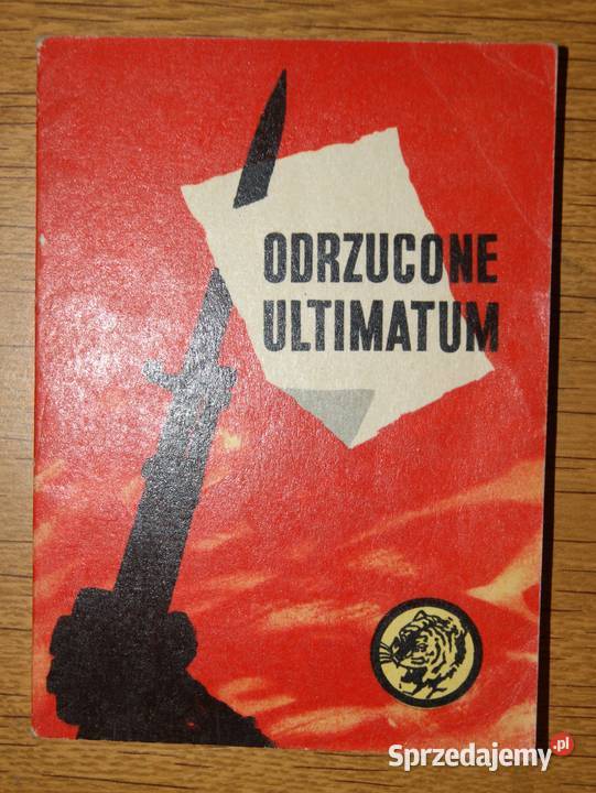 Żółty Tygrys Orzucone ultimatum 978 Rok wydania 1978
