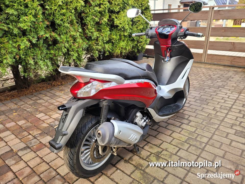 PIAGGIO BEVERLY CRUISER 300ie 13r italmotopila bagażnik Piła