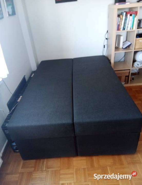 Łóżko kontynentalne JYSK topmaterac 8 140x200x63
