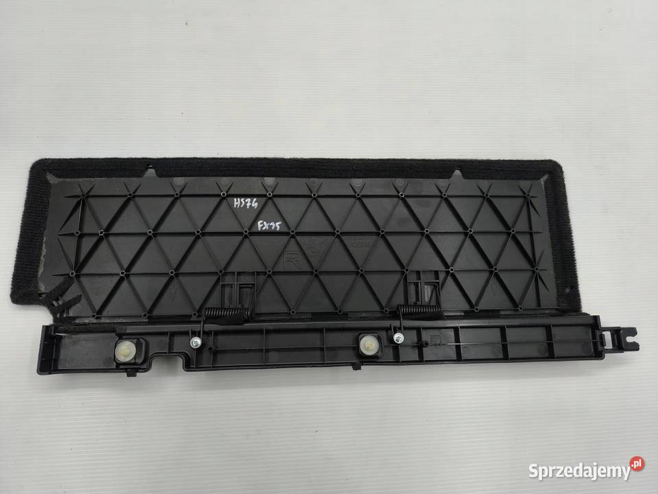 PODŁOGA TAPICERKA BAGAŻNIKA PRAWA FX II QX70 osobowe wielkopolskie