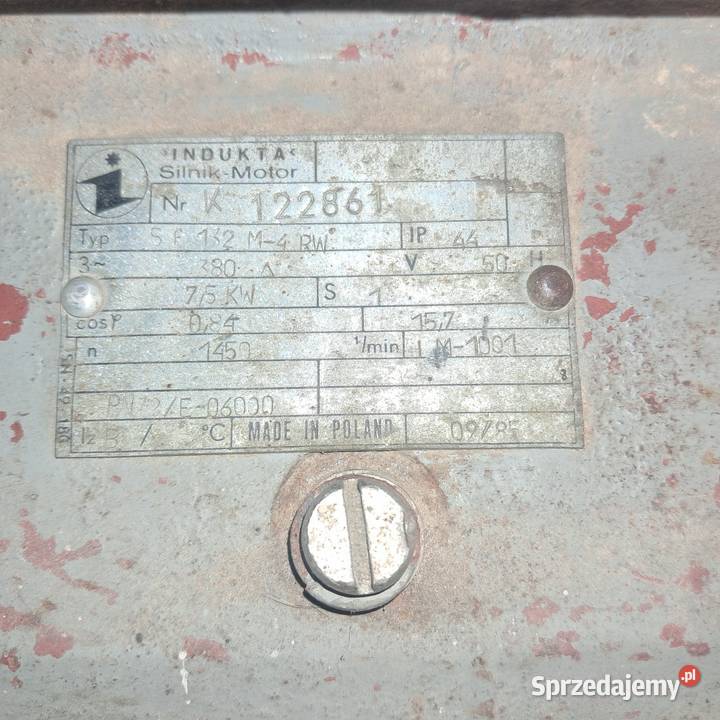 Silnik 3 fazowy 75kw 1450 obrotów