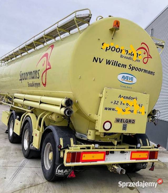 3 osiowa Nacza do paszy silos Welgro tez Leasing Warszawa