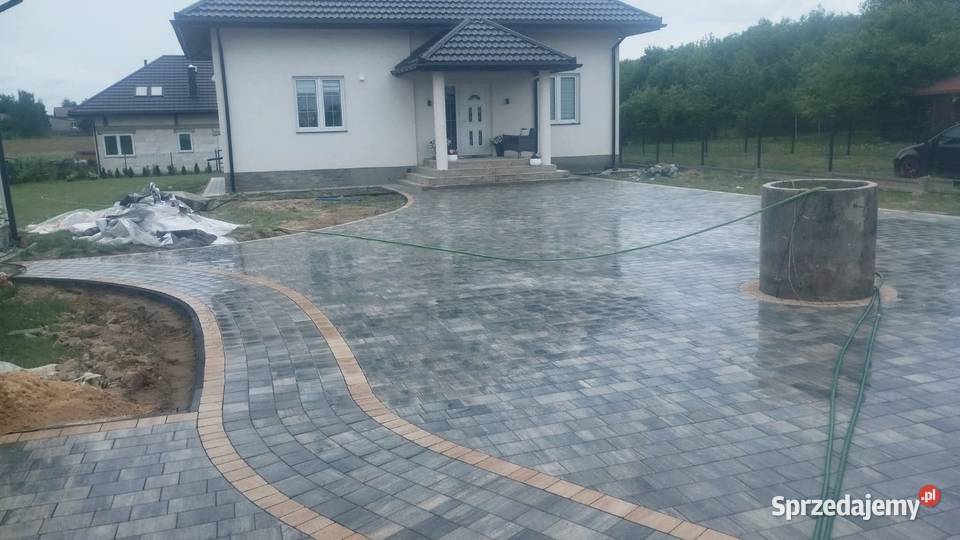 Brukarstwo układanie kostki brukowej brukarstwo usługi budowlane