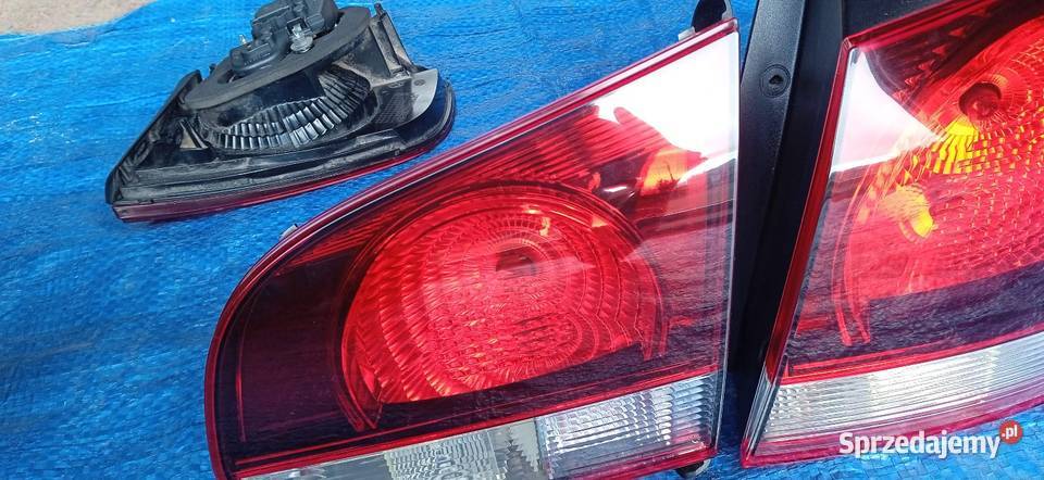 Lampy tylne wiśniowe dymione orginał golf 6 mazowieckie Jasieniec